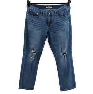 Levi's Distressed Womens Boyfriend Jeans